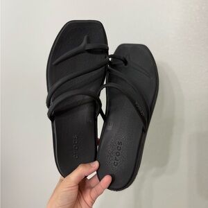 CROCS Black Sandals Modern Comfort